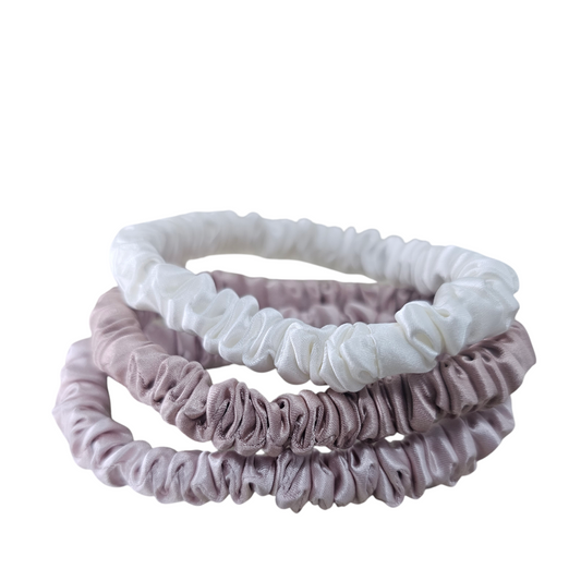 100% Silk Mulberry Hair Ties